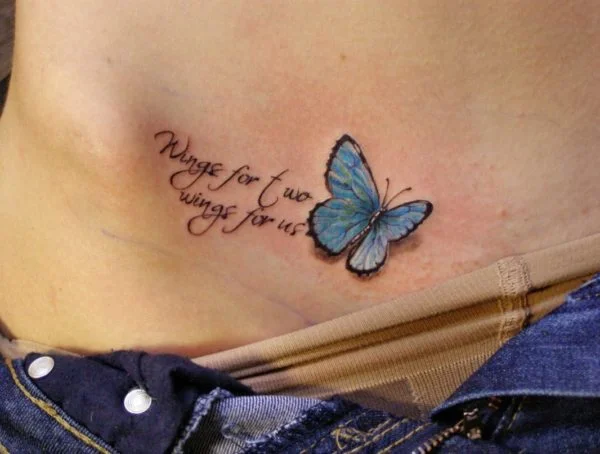 small butterfly tattoos