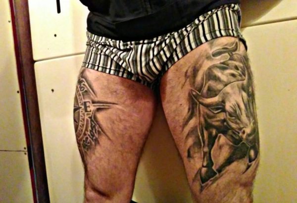 tattoos for men on leg