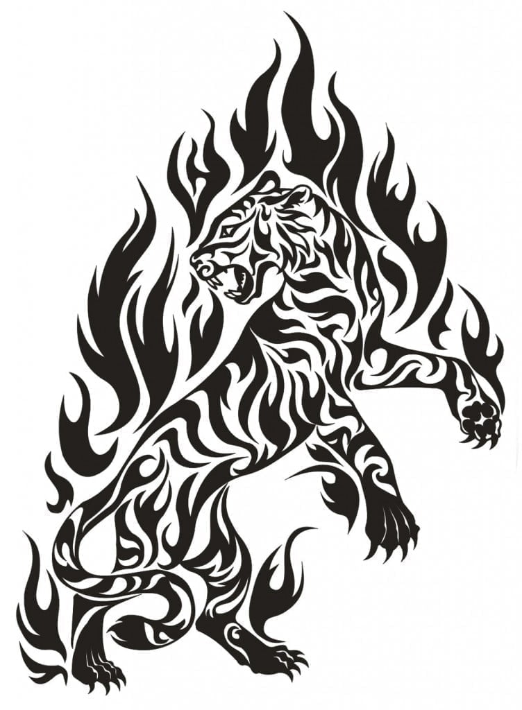 bengal tiger tattoo designs